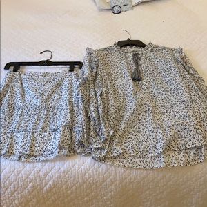 Ulla Johnson top and skirt set